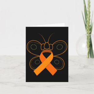 Butterfly Products Leukaemia Ribbon Leukaemia Awar Card