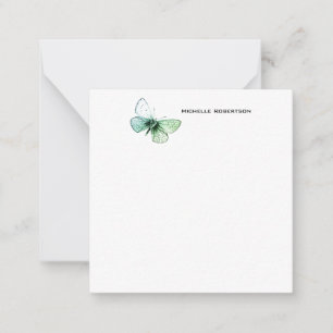 Butterfly Professional Minimalist Plain Modern Card