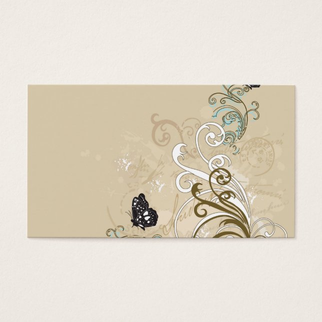 Butterfly Profile Card (Front)