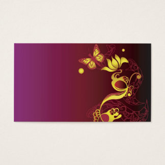 Butterfly Profile Card