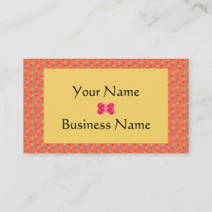 Butterfly Profile Card Template