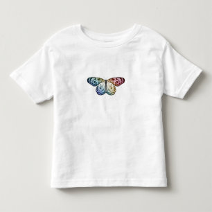 Butterfly Rainbow Toddler T-Shirt