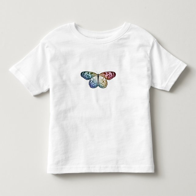 Butterfly Rainbow Toddler T-Shirt (Front)