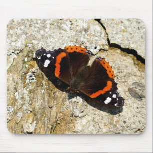 Butterfly - Red Admiral Mouse Mat