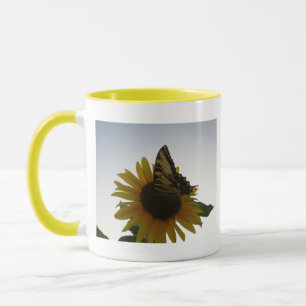 Butterfly Resting at Dusk Mug