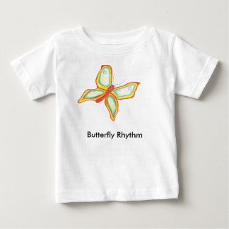 Butterfly Rhythm baby T shirt