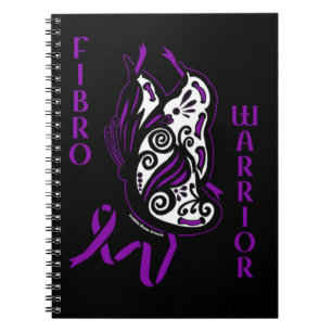 Butterfly/Ribbon...Fibro Notebook