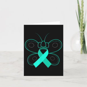 Butterfly Ribbon Mental Health Shirt Mental Health Card