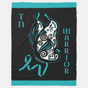 Butterfly/Ribbon...TN Fleece Blanket