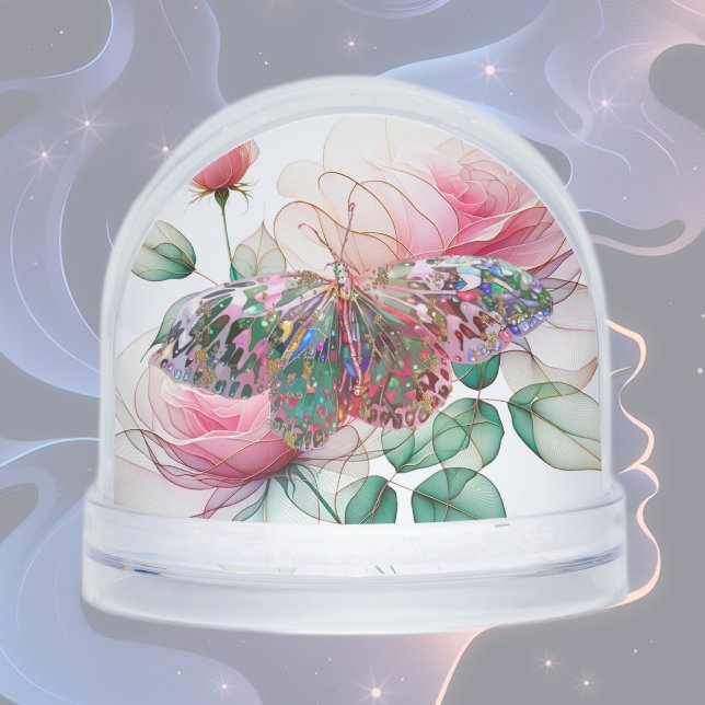 Butterfly Rising Snow Globe (Creator Uploaded)
