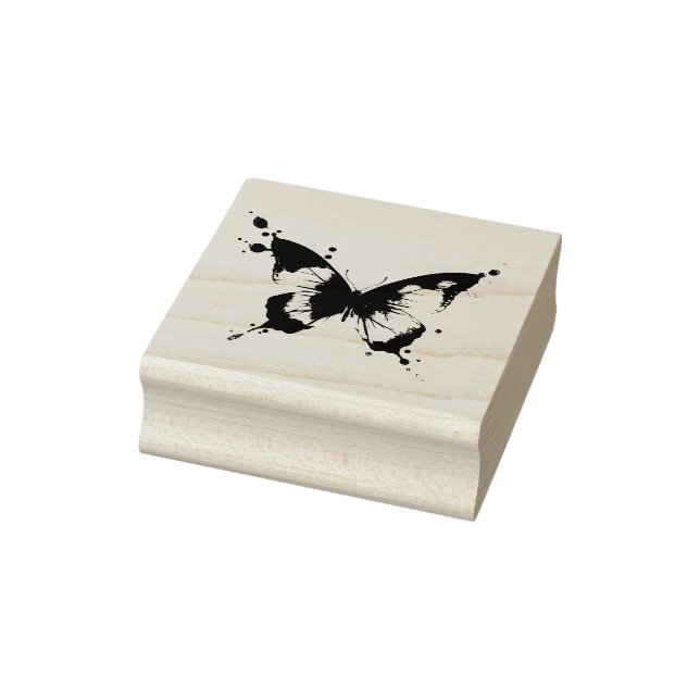 Butterfly Rubber Stamp (Stamp)