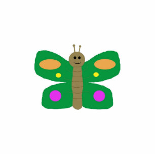 Butterfly sculpture photo sculpture magnet