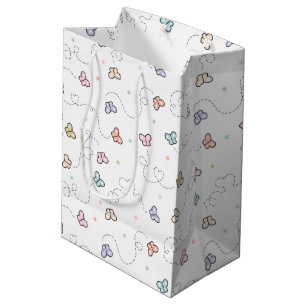 Butterfly Seamless Pattern Medium Gift Bag