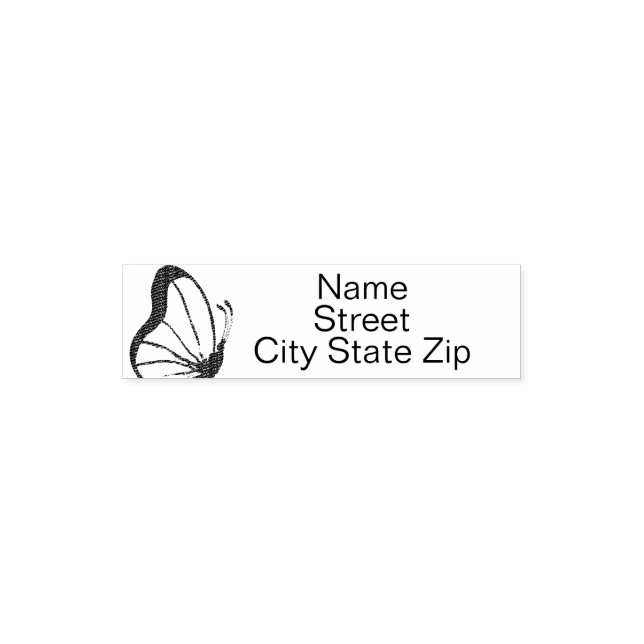 Butterfly Self-inking Stamp (Design)