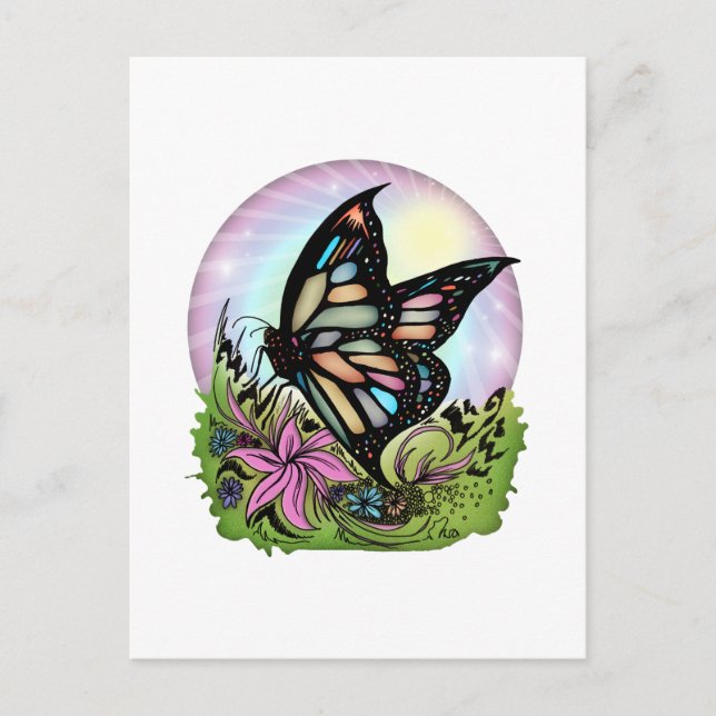Butterfly Serenity Postcard (Front)