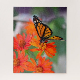 Butterfly series - Monarch butterfly Jigsaw Puzzle
