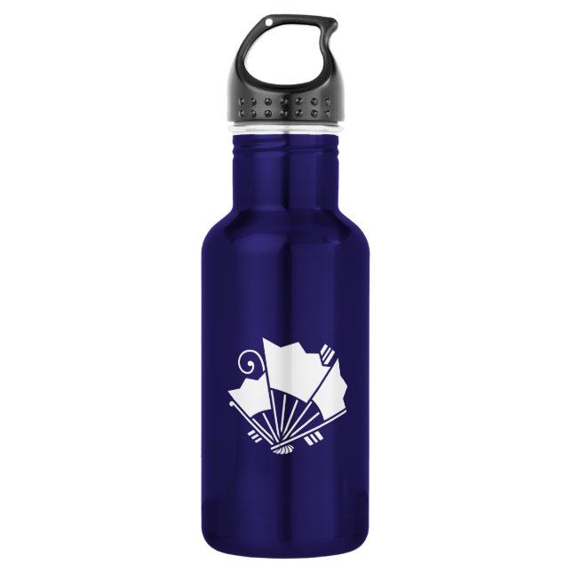 Butterfly-shaped fans (Ageha) 532 Ml Water Bottle (Front)
