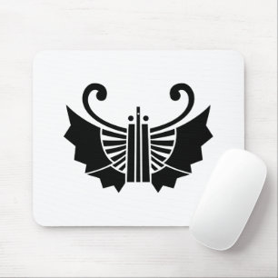 Butterfly-shaped fans (Kocho) Mouse Mat