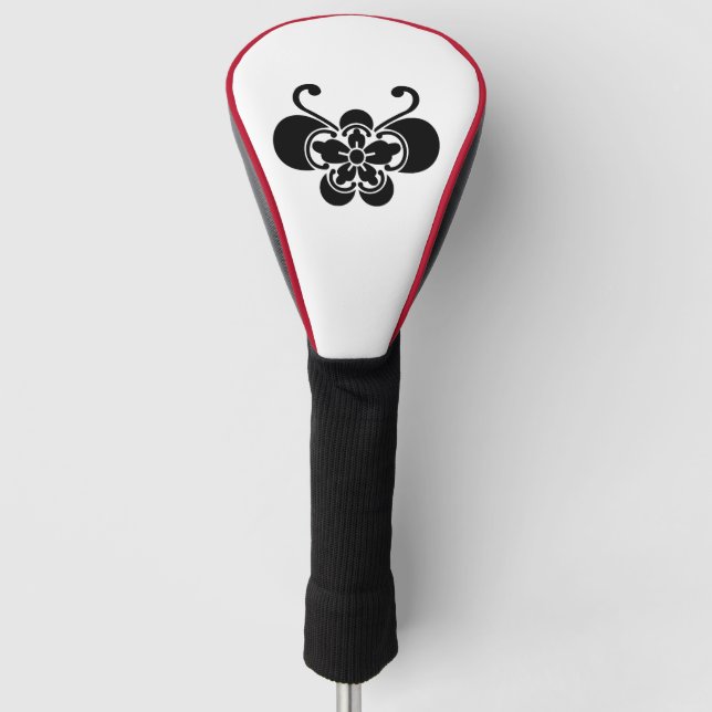 Butterfly-shaped Goka Golf Head Cover (Front)