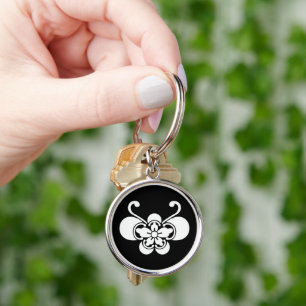 Butterfly-shaped Goka Key Ring