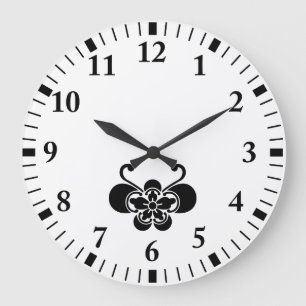 Butterfly-shaped Goka Large Clock