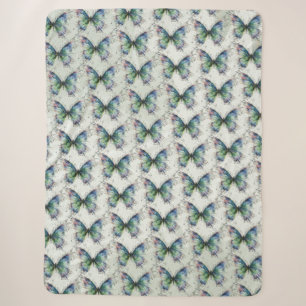 Butterfly Sherpa Blanket