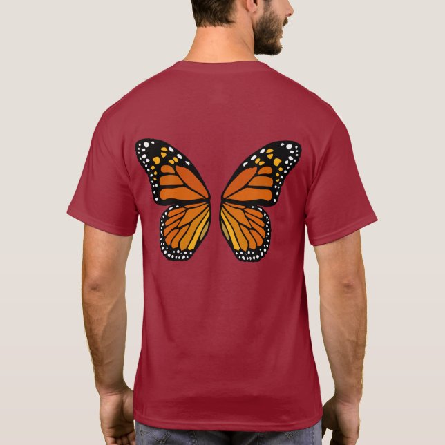 Butterfly Shirt Plus Size Butterfly Costume Top (Back)
