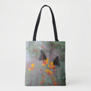 Butterfly Shopping Bag - Two Butterfly's Garden