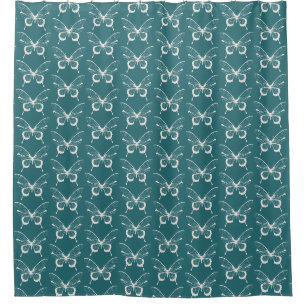 Butterfly Shower Curtain