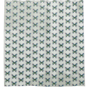 Butterfly Shower Curtain