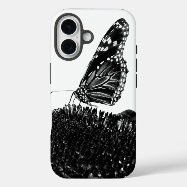 butterfly shy blacq Case-Mate iPhone case (Back)