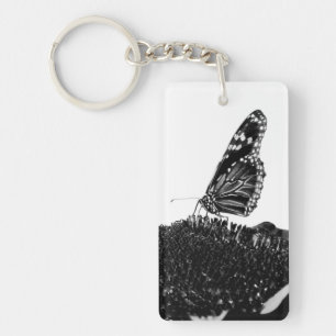 butterfly shy blacq key ring