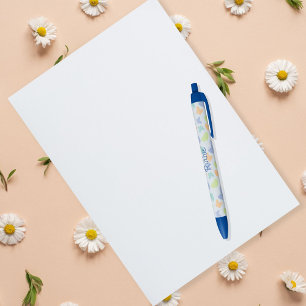 Butterfly Silhouettes Black Ink Pen