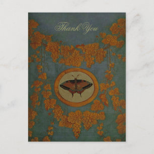 Butterfly Silk Cloth ~ Postcard / Invitations