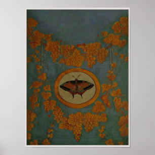 Butterfly Silk Cloth ~ Poster 16x12