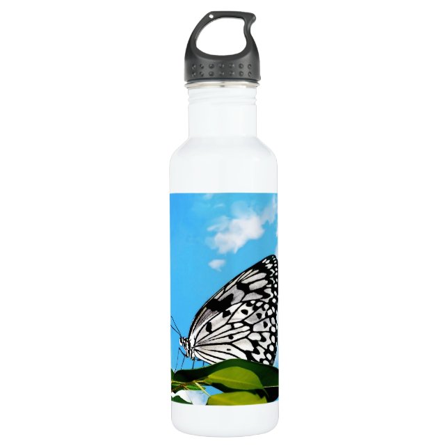 Butterfly & Sky 710 Ml Water Bottle (Front)