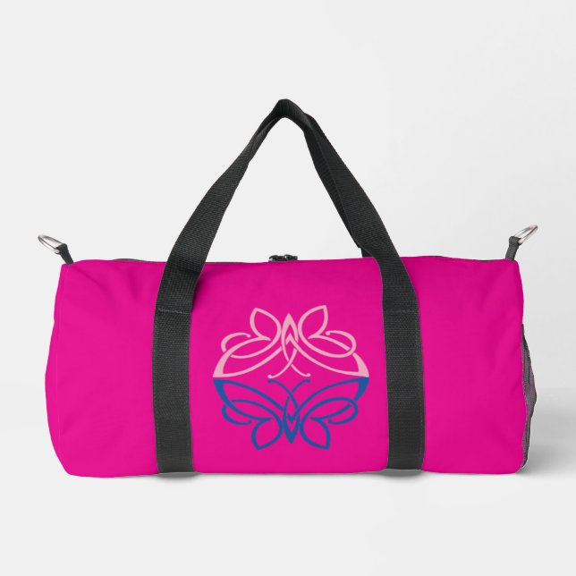 Butterfly Small Duffle Bag (Front)