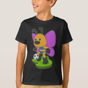 Butterfly Soccer player Soccer Sports T-Shirt