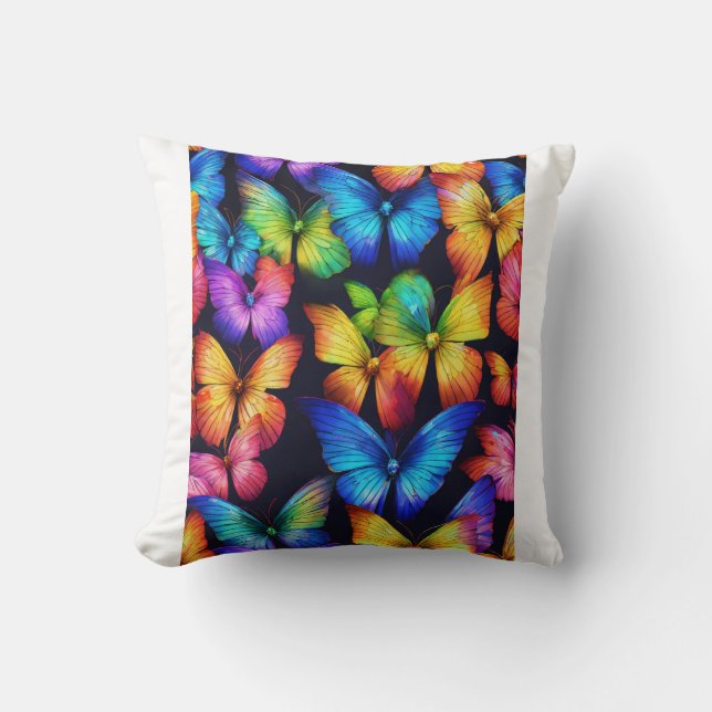 Butterfly soft pillow  (Front)