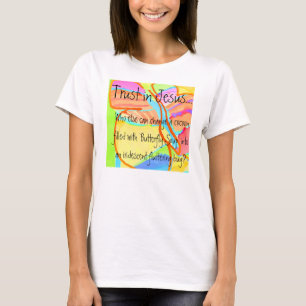 'Butterfly Soup' Ladies' Baby Doll T-Shirt