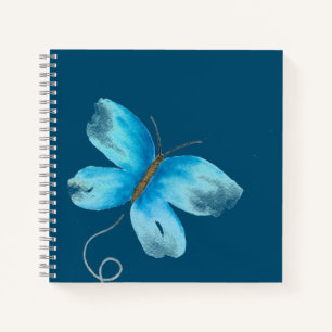Butterfly Spiral Notebook