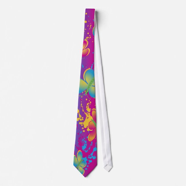 Butterfly Splash Tie (Front)