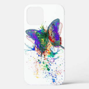 Butterfly splatter iPhone 12 case
