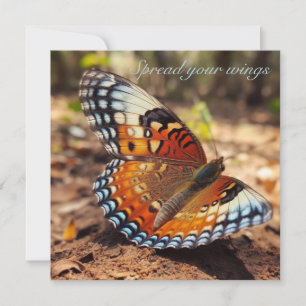Butterfly Spread Your Wings Custom Invitation
