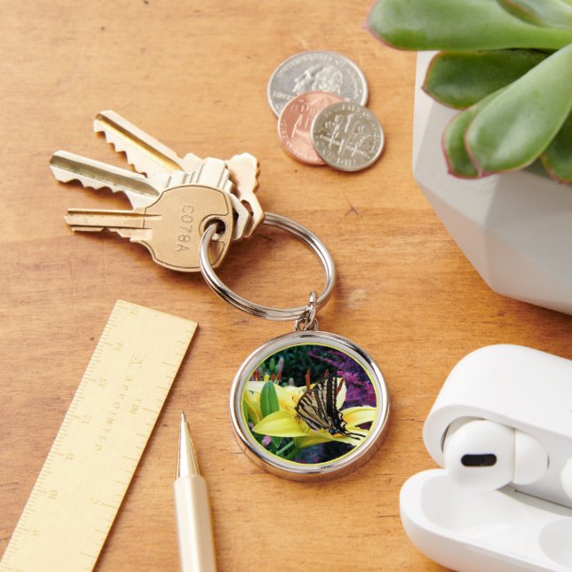 Butterfly Spring Butterfly Key Chains (Desk)