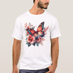 Butterfly Spring Sublimation Clipart-96284 T-Shirt