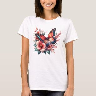 Butterfly Spring Sublimation Clipart-96284 T-Shirt