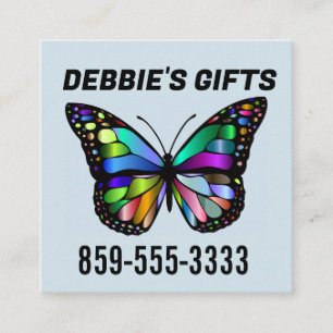 BUTTERFLY SQUARE BUSINESS CARDS
