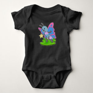 Butterfly Star Baby Bodysuit