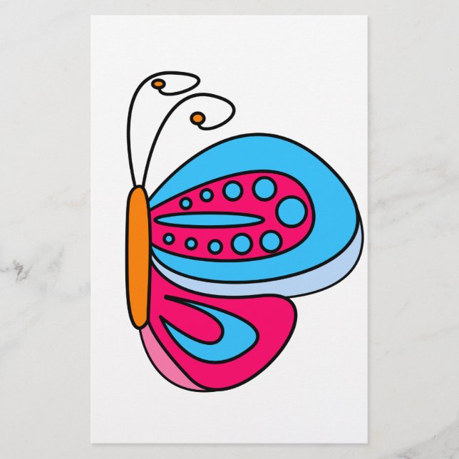 Butterfly Stationery (Front)